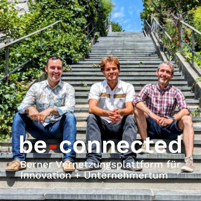 Das Gaia Tech Kernteam: Samuel Bühlmann, Claudio Reinhard, Enrico Tenaglia