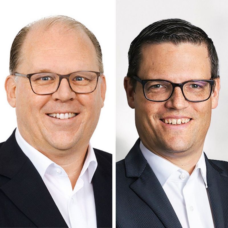 Marcel Oertle und Tobias Moser ziehen in den Verwaltungsrat von be-advanced. Bild: be-advanced.ch