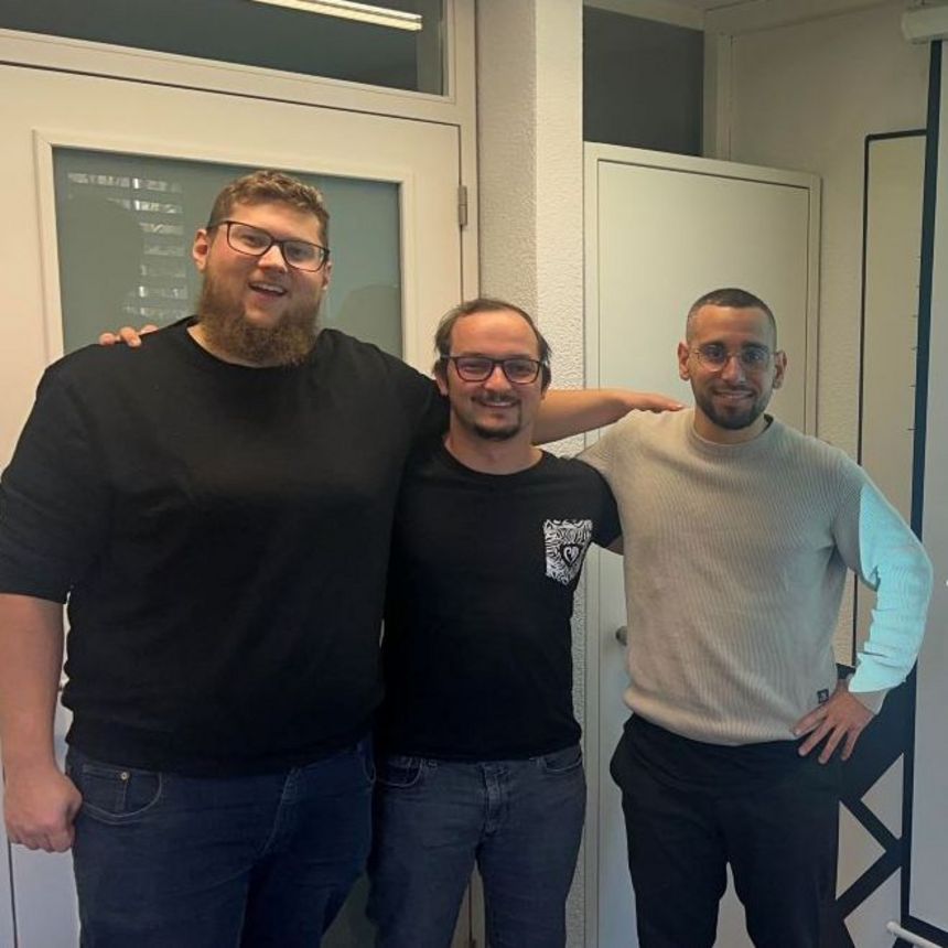 Werner Liechti, Renato Schär und Alessandro Pizzoferrato (v.l.n.r.), chainstaff